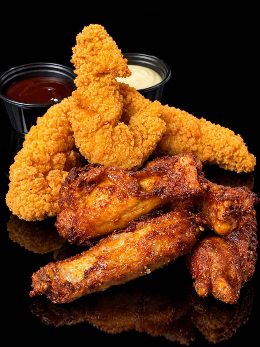 Combo Wings & knuspriges Filet